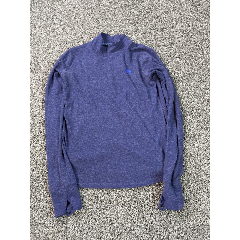 Rabbit Outrun Mock Neck Long Sleeve T Shirt Women's Size Medium Purple
